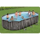 Bestway, basen ogrodowy, stelażowy, 18w1, 610-366-122 cm