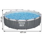 Bestway, basen ogrodowy, stelażowy, 457-107 cm, zestaw 13w1