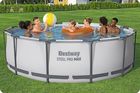 Bestway, basen ogrodowy, stelażowy, zestaw 6w1, 366-122 cm
