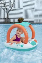 Bestway, dmuchany ponton dla dzieci, z daszkiem