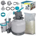 Bestway, pompa piaskowa, 6056 l/h + piasek, 25 kg, 58497