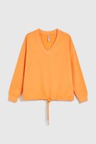 Bluza damska, pomarańczowa, Moodo