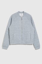 Bluza damska, rozpinana, szara, Moodo