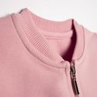 Bluza dziewczęca, rozpinana, różowa, Nicol