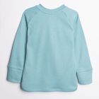 Bluzka chłopięca z długim rękawem, niebieska, Nicol