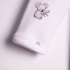 Body chłopięce z długim rękawem, białe, Nicol