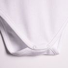 Body dziewczęce z długim rękawem, białe, Nicol