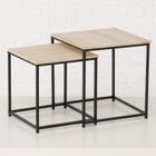 Boltze, Boras, zestaw stolików kawowych, wys. 35 cm i 40 cm