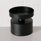 Boltze Home, świeczniki na stół na grube świece, Meril, 3 szt., Ø 7, 5 cm