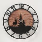 Boltze Home, zegar ścienny z zimowym motywem, Ludwig, średnica 45 cm