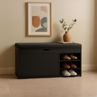 Boximo, Gradia, szafka na buty z siedziskiem i wysuwanymi półkami, 100-34-50 cm