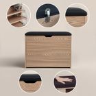 Boximo, Vault, szafka na buty z siedziskiem i wysuwanymi półkami, 57-30-53 cm