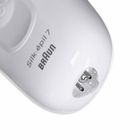 Braun, depilator, biały, SE7-041