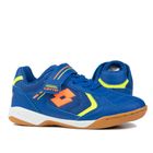 Buty piłkarskie dziecięce, halowe, niebieskie, Lotto