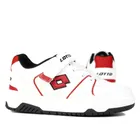 Buty sportowe chłopięce, białe, Lotto Boxscore K