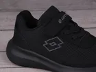 Buty sportowe dziecięce, czarne, Lotto Connect OC K
