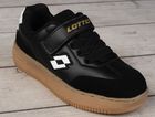Buty sportowe dziecięce, czarne, Lotto Makera