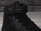 Buty sportowe dziecięce, czarne, Lotto Paliot Mid OC