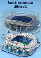 Cada, Etihad Stadium Manchester City, klocki konstrukcyjne, 4473 elementów