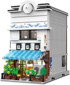 Cada, Sklep z Sushi, budynek w japońskim stylu, LED, klocki konstrukcyjne, 1665 elementów