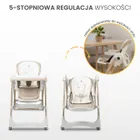 Caretero, Nesto, krzesełko do karmienia, beige