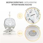 Caretero, Noco, elektryczny leżaczek i bujaczek 2w1, grey