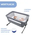 Chicco, Co-Sleeping, Next2me Essential, łóżeczko dostawne, stone