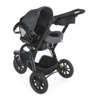Chicco, Trio Activ3, wózek głęboko-spacerowy + pasy do mocowania gondoli, Iron