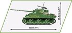 Cobi, Historical Collection, World War II, Sherman IC Firefly Hybrid, Klocki, 1:35, 601 elementów