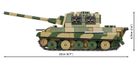Cobi, Historical Collection WWII, Panzerjager Tiger Ausf.B, klocki, 528 elementów