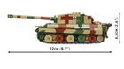 Cobi, Historical Collection WWII, Pz.Kpfw.Vi B Tiger II Königstiger, klocki, 500 elementów