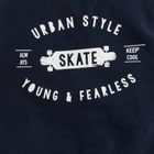 Cool Club, Bluza bomberka chłopięca, granatowo-szara, Urban Style Skate