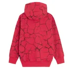 Cool Club, Bluza chłopięca z kapturem, oversize, czerwona