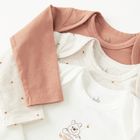 Cool Club, Body chłopięce z długim rękawem, mix, zestaw, 3 szt., Kubuś Puchatek