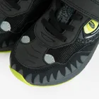 Cool Club, Buty sportowe chłopięce, czarne, świecąca podeszwa