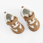 Cool Club, Buty sportowe chłopięce, ecru-brązowe, podeszwa Barefoot