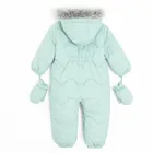 Cool Club, Kombinezon dziewczęcy z kapturem, ocieplany, miętowy