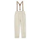 Cool Club, Komplet chłopięcy, Koszula z krótkim rękawem, Spodnie materiałowe, Szelki, mix