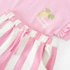 Cool Club, Komplet dziewczęcy, T-shirt, Szorty, różowy