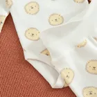 Cool Club, Komplet niemowlęcy, Body z długim rękawem, Półśpiochy, prążkowany, biały