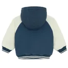 Cool Club, Kurtka bejsbolówka chłopięca z kapturem, rozpinana, niebieska