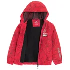 Cool Club, Kurtka chłopięca z kapturem, czerwona, Spider-Man