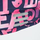 Cool Club, Kurtka narciarska dziewczęca z kapturem, ocieplana, granatowo-różowa