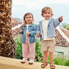 Cool Club, Spodnie muślinowe dziewczęce, różowe