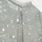 Cool Club, Sukienka dziewczęca z długim rękawem, szara