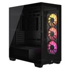 Corsair, obudowa, 3500X ARGB TG Mid-Tower, czarna