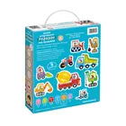 CzuCzu, Pojazdy na budowie, puzzle progresywne, 2+