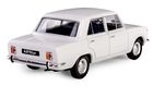 Daffi, Kolekcja Polskiej Motoryzacji, Fiat 125p, pojazd, model metalowy, biały, 1:43