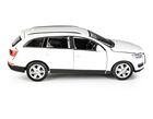 Daffi, MSZ, Audi Q7, pojazd, model metalowy, biały, 1:32