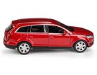 Daffi, MSZ, Audi Q7, pojazd, model metalowy, czerwony, 1:32